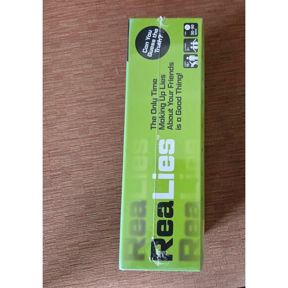 Real Lies - Hilarious Party Game of Truths and Lies NEW - Picture 5 of 5